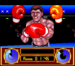 Screenshot Thumbnail / Media File 1 for Onizuka Katsuya Super Virtual Boxing - Shin Kentou Ou Densetsu (Japan)