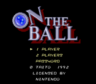 Screenshot Thumbnail / Media File 1 for On the Ball (Europe)