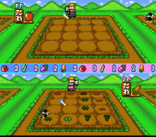 Screenshot Thumbnail / Media File 1 for Oraga Land Shusai - Best Farmer Shuukakusai (Japan)