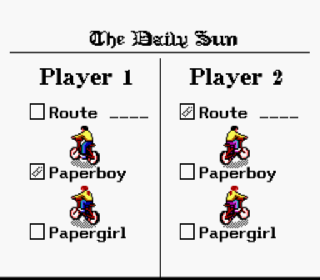 Screenshot Thumbnail / Media File 1 for Paperboy 2 (Europe)