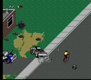 Screenshot Thumbnail / Media File 1 for Paperboy 2 (Europe)