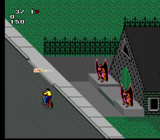 Screenshot Thumbnail / Media File 1 for Paperboy 2 (Europe)