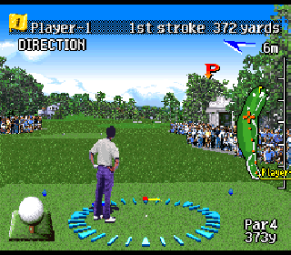Screenshot Thumbnail / Media File 1 for Pebble Beach no Hatou New - Tournament Edition (Japan)