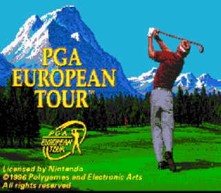 Screenshot Thumbnail / Media File 1 for PGA European Tour (Europe)