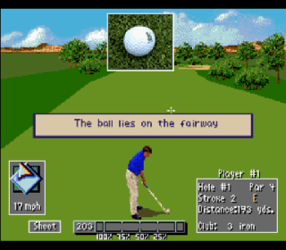 Screenshot Thumbnail / Media File 1 for PGA European Tour (USA)