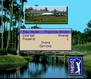 Screenshot Thumbnail / Media File 1 for PGA Tour '96 (Europe)
