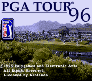 Screenshot Thumbnail / Media File 1 for PGA Tour '96 (USA)