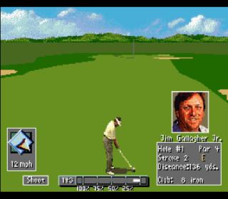 Screenshot Thumbnail / Media File 1 for PGA Tour '96 (USA)