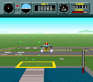 Screenshot Thumbnail / Media File 1 for Pilotwings (Europe)