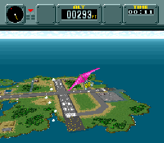 Screenshot Thumbnail / Media File 1 for Pilotwings (Europe)