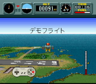 Screenshot Thumbnail / Media File 1 for Pilotwings (Japan)