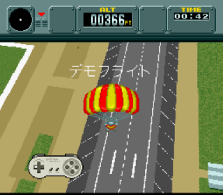 Screenshot Thumbnail / Media File 1 for Pilotwings (Japan)