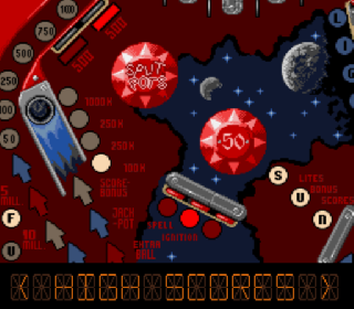 Screenshot Thumbnail / Media File 1 for Pinball Dreams (Europe) (Beta)
