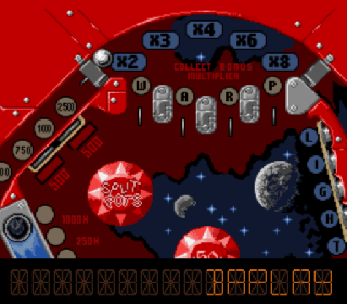 Screenshot Thumbnail / Media File 1 for Pinball Dreams (Europe) (Beta)