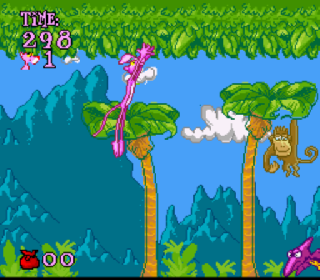 Screenshot Thumbnail / Media File 1 for Pink Panther in Pink Goes to Hollywood (Europe)