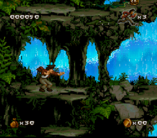 Screenshot Thumbnail / Media File 1 for Pitfall - The Mayan Adventure (USA) (Beta)