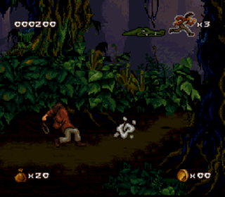 Screenshot Thumbnail / Media File 1 for Pitfall - The Mayan Adventure (USA) (Beta)
