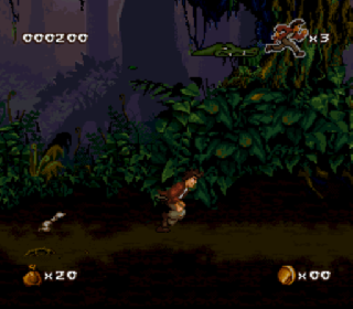 Screenshot Thumbnail / Media File 1 for Pitfall - The Mayan Adventure (USA) (Beta)