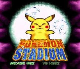 Screenshot Thumbnail / Media File 1 for Pokemon Stadium (World) (Unl)