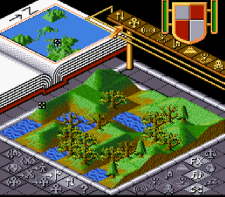 Screenshot Thumbnail / Media File 1 for Populous (Japan)