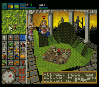 Screenshot Thumbnail / Media File 1 for PowerMonger - Mashou no Bouryaku (Japan)