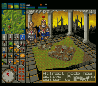 Screenshot Thumbnail / Media File 1 for PowerMonger - Mashou no Bouryaku (Japan)
