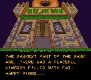 Screenshot Thumbnail / Media File 1 for Power Piggs of the Dark Age (Europe) (Beta)