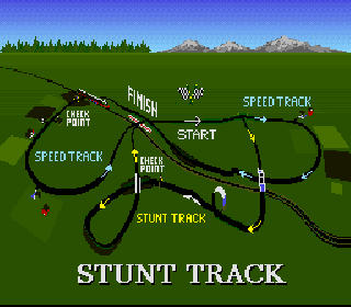 Screenshot Thumbnail / Media File 1 for Race Drivin' (USA)