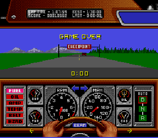 Screenshot Thumbnail / Media File 1 for Race Drivin' (USA)