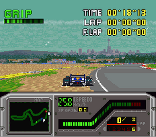 Screenshot Thumbnail / Media File 1 for Redline F-1 Racer (USA)
