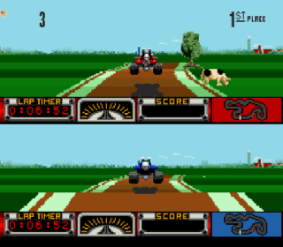 Screenshot Thumbnail / Media File 1 for Road Riot 4WD (Europe)