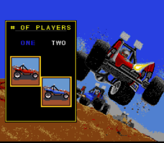 Screenshot Thumbnail / Media File 1 for Road Riot 4WD (USA) (Beta)