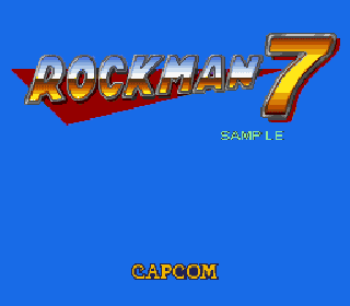 Screenshot Thumbnail / Media File 1 for Rockman 7 - Shukumei no Taiketsu! (Japan) (Sample)
