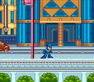 Screenshot Thumbnail / Media File 1 for Rockman 7 - Shukumei no Taiketsu! (Japan) (Sample)