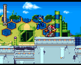 Screenshot Thumbnail / Media File 1 for Rockman 7 - Shukumei no Taiketsu! (Japan)