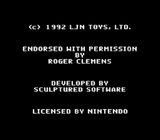 Screenshot Thumbnail / Media File 1 for Roger Clemens' MVP Baseball (USA) (Rev A)