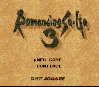 Screenshot Thumbnail / Media File 1 for Romancing Sa-Ga 3 (Japan) (Sample)