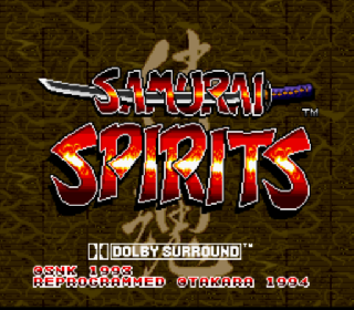 Screenshot Thumbnail / Media File 1 for Samurai Spirits (Japan) (Beta)