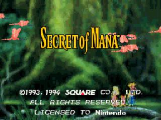 Screenshot Thumbnail / Media File 1 for Secret of Mana (Europe) (Rev A)