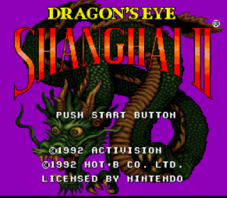 Screenshot Thumbnail / Media File 1 for Shanghai II - Dragon's Eye (Europe)