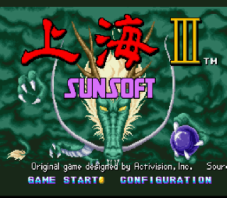 Screenshot Thumbnail / Media File 1 for Shanghai III (Japan)