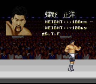 Screenshot Thumbnail / Media File 1 for Shin Nihon Pro Wresling - Chou Senshi in Tokyo Dome - Fantastic Story (Japan)