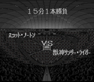 Screenshot Thumbnail / Media File 1 for Shin Nihon Pro Wresling - Chou Senshi in Tokyo Dome - Fantastic Story (Japan)