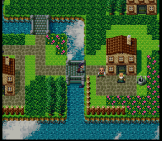 Screenshot Thumbnail / Media File 1 for Silva Saga II - The Legend of Light and Darkness (Japan)