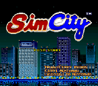 Screenshot Thumbnail / Media File 1 for SimCity (Europe)