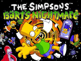 Screenshot Thumbnail / Media File 1 for Simpsons, The - Bart no Fushigi na Yume no Daibouken (Japan)