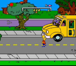 Screenshot Thumbnail / Media File 1 for Simpsons, The - Bart's Nightmare (Europe)