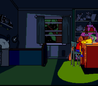 Screenshot Thumbnail / Media File 1 for Simpsons, The - Bart's Nightmare (USA)