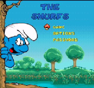 Screenshot Thumbnail / Media File 1 for Smurfs, The (Europe) (En,Fr,De,Es,It)