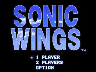Screenshot Thumbnail / Media File 1 for Sonic Wings (Japan)